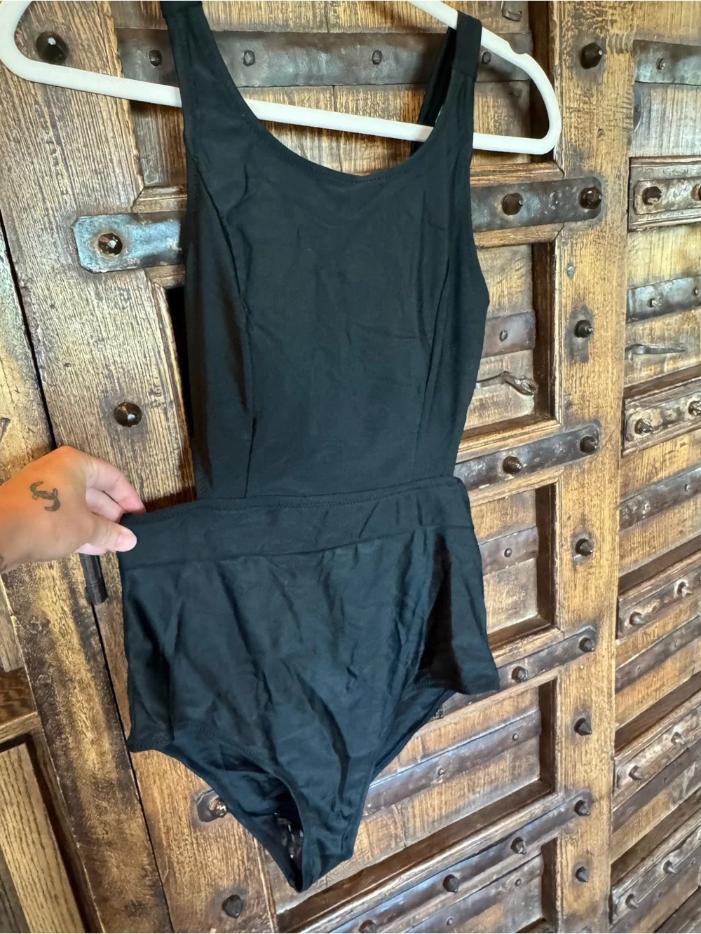 Women’s Black One-Piece Swimsuit